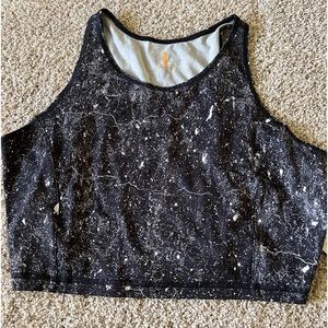 Lucy fitness ware let it be bralette XL NWT